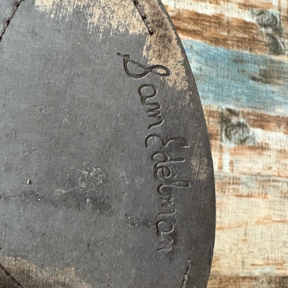 Brown Suede Ankle Boots Sam Edelman - Picture 4 of 4